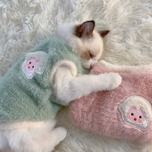 Warm Winter Cat Sweater - Cozy Knit Vest Clothing for Kittens & Small Cats