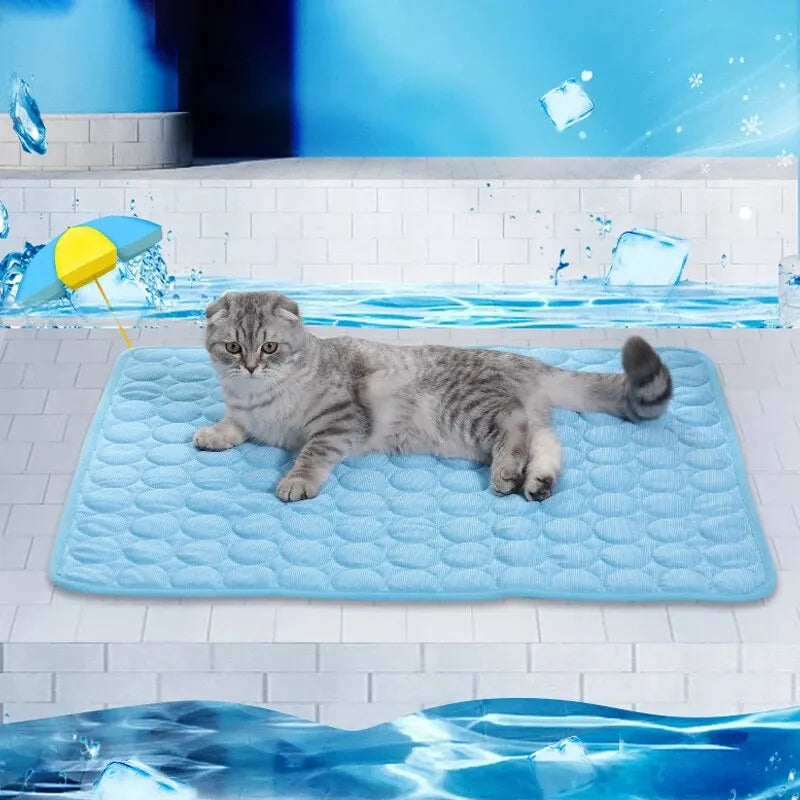 Kühlmatte für Hunde & Katzen – Selbstkühlende Pet Ice Mat für den Sommer