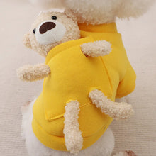 Autumn Winter Dog Sweater - Cute Bear Jersey Clothes for Small Dogs Chihuahua Yorkies