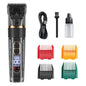 Professional 3-Speed Pet Hair Clipper | Low Noise, USB Rechargeable, for Dogs & Cats with Thick Coats | Pet Grooming Trimmer Kit