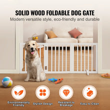 Dog Gate Freestanding Pet Gate 3 Panels Foldable for Narrow Passageways Expandable Dog Barrier