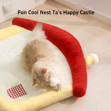 Ice Silk Pet Cooling Mat Summer Cool Cat Bed Anti-slip Breathable Cooling Pad Portable Sleeping Cushion  for Indoor Pet Supplies