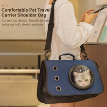 Airline Approved Cat Carrier Comfortable Pet Travel Carrier Shoulder Bag Handbag for Cats Small Dogs Under 13LBS cat litter box