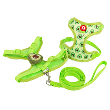 Cute Fruit Pet Harness & Leash Set - Soft Breathable Puppy Kitten Walking Gear - Summer