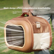 Large Capacity Pet Carrier Backpack With Breathable Side Mesh Escape Proof Design For Cats Summer Winter Use