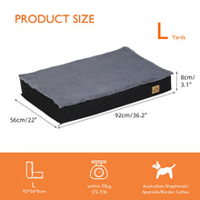 Orthopedic Dog Bed for Large Dogs – Waterproof, Washable & Non-Slip Pet Bed