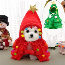 Christmas Dog Cloak - Santa Cape Cosplay Costume for Puppy Cat Festival Party Wear