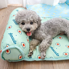 Summer Pet Ice Pad Cooling Mat Breathable Ice Silk Cushion Non Slip Washable Heat Dissipation Sleeping Pad Dog Cat Nest