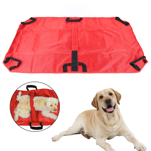 Pet Transport Stretcher – Foldable Waterproof Dog & Cat Rescue Carrier, Supports up to 55 kg