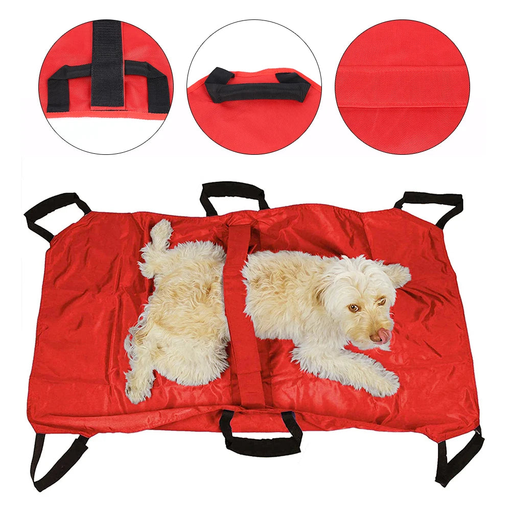 Pet Transport Stretcher Foldable Dog Carrier Stretcher 55kg Loadable Waterproof Pet Products for Dogs Cats Rabbits
