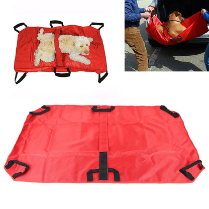 Pet Transport Stretcher Foldable Dog Carrier Stretcher 55kg Loadable Waterproof Pet Products for Dogs Cats Rabbits