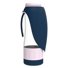 Dog Water Bottle Portable Food Container 2 In 1 Leakproof Pet Drinking Dispenser Feeder Cup For Outdoor Walking Hiking