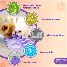 Slow Feeder Lick Mat – CalmLick™ Interactive Feeding Mat for Dogs & Cats