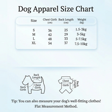 Autumn Winter Dog Thermal Shirt - Striped Warm Sweater for Small Breeds Puppies