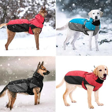 Waterproof Reflective Winter Dog Coat - Warm Windproof Jacket for Large Dogs