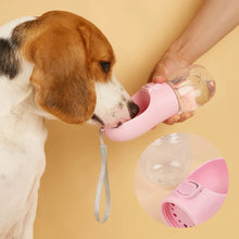 Dog Water Bottle – Leakproof Portable Pet Water Bottle with Drinking Bowl for Dogs & Cats