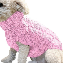 Small Dog Sweater - Warm Knitted Autumn Winter Clothing for Pet Dogs Comfort Wear