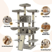 Large Multi Level Cat Tree Tower