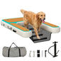 Pawhut Inflatable Water Ramp for Dogs for Pools Boats Lakes 151X102 cm with Non-Slip Eva Surface