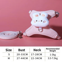 Adjustable Cat Harness & Leash - Soft Breathable Pet Vest - Outdoor Walking Kitten Puppy Travel