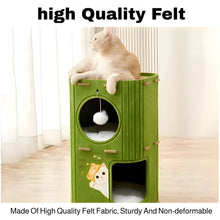 Multi-Layer Cat Tree Tower with Enclosed Sleeping Nest