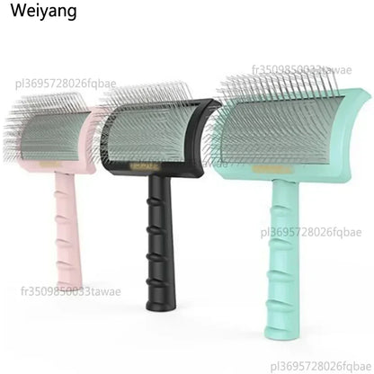 Dog Grooming Slicker Brush Shedding Hair Remover Massage Needle Comb Open Knot Tool for Large Dogs Pet Supplies