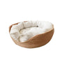 HOOPET Winter  Seasons Pet Bed Kennel for Cat Puppy Dog Beds Sofa Handmade Bamboo Weaving Cat  Cozy Nest  Pet Accessaries
