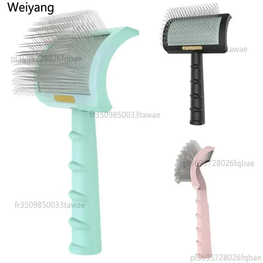 Dog Grooming Slicker Brush Shedding Hair Remover Massage Needle Comb Open Knot Tool for Large Dogs Pet Supplies