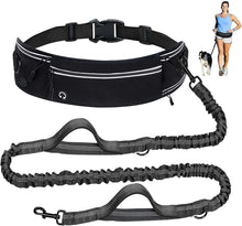 Hüftleine für Hunde mit Bauchtasche – Reflektierend & Freihändig