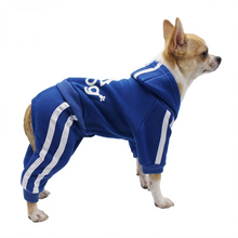 Classic Dog Hoodie - Four Leg Design Sweater Apparel for Small Medium Breed Dogs