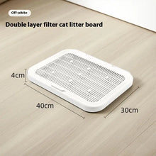 1 Pcs High-Efficiency Cat Litter Filter Mat | Double Layer Design With Grippy Bottom & Large Coverage
