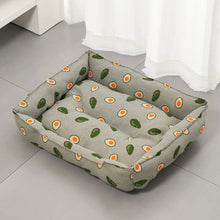 Pet Summer Mat Cute Dog Cooling Sofa Breathable Washable Four Seasons For Small Dog Bed Cushion Pet Cat Nest Mat Accessories