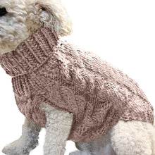 Small Dog Sweater - Warm Knitted Autumn Winter Clothing for Pet Dogs Comfort Wear