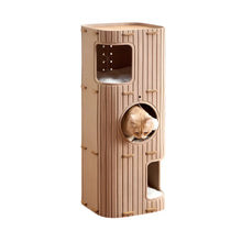 Multi-Layer Cat Tree Tower with Enclosed Sleeping Nest