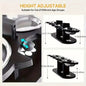 15° Tilted Elevated Cat Bowls - Raised Cat Bowls Stand，3 Stainless Steel Cat Dishes for Food and Water, Pet bowl