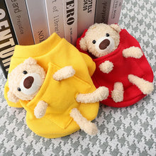 Autumn Winter Dog Sweater - Cute Bear Jersey Clothes for Small Dogs Chihuahua Yorkies