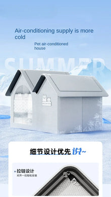 Cat Cooling House – Summer Cooling Bed for Cats and Small Dogs