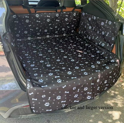Dog Car Seat Cover Waterproof Pet Cat Carriers Travel Mat Hammock for Small Medium Large Dogs Car Rear Back Protector Safety Pad