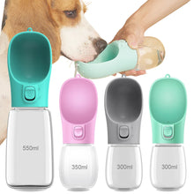 Dog Water Bottle – Leakproof Portable Pet Water Bottle with Drinking Bowl for Dogs & Cats