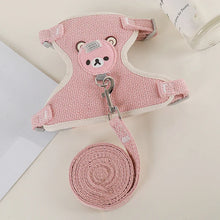 Small Dog Harness Set - Adjustable Puppy Cat Harness & Leash - Collar Pet Accessories Kit