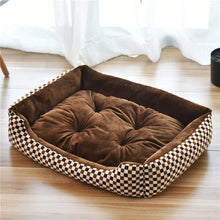 Autumn And Winter Warm Pet Dog Cat Universal Beds Soft Cushion Couch Bed for for Small Medium Dog Plush Cozy Puppy Nest Mat Pad
