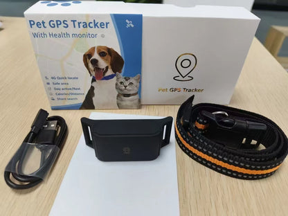 Real-time positioning GPS tracker for dog and pet cat collars