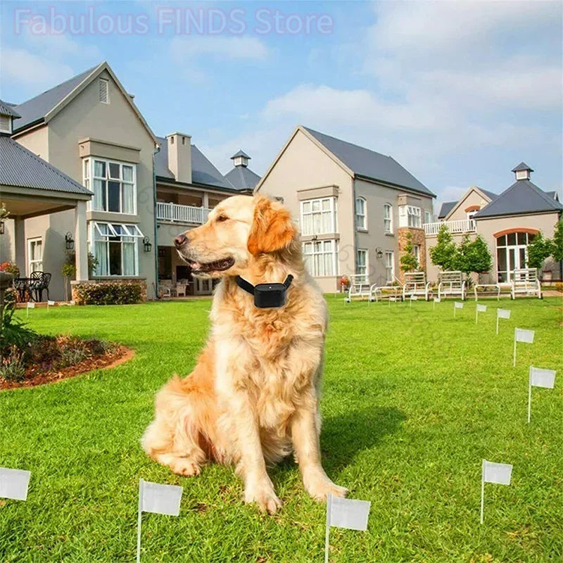 Invisible Wireless Electric Dog Fence System Outdoor Dog Training Remote Control Beep DogShock Collar Electric Pet Fence