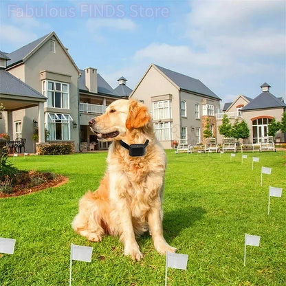 Invisible Wireless Electric Dog Fence System Outdoor Dog Training Remote Control Beep DogShock Collar Electric Pet Fence