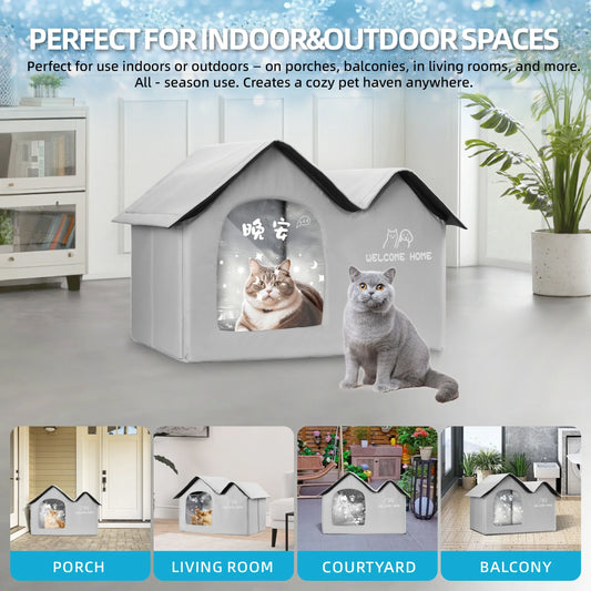 Cat Cooling House – Summer Cooling Bed for Cats and Small Dogs