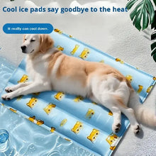 Durable Waterproof PVC Pet Cooling Mat Ice Crystal Gel Pad for Summer Heat Relief for Middle Large Dogs and Cats