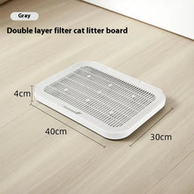 1 Pcs High-Efficiency Cat Litter Filter Mat | Double Layer Design With Grippy Bottom & Large Coverage