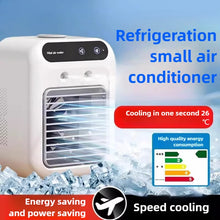 Small Air Conditioner for Pets Refrigeration Fan Mini Small Summer Dog Cat Rabbit Cooling Artifact Plus Water Spray Pet Products