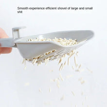 Cat Litter Scoop - Plastic Self-Cleaning Shovel with Base, Kitten Toilet Cleaning Tool