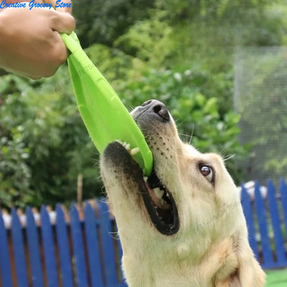 Bite Resistant Flying Disc Toys For Dog Multifunction Pet Puppy Training Toys Outdoor Interactive Game Pet Dogs Products